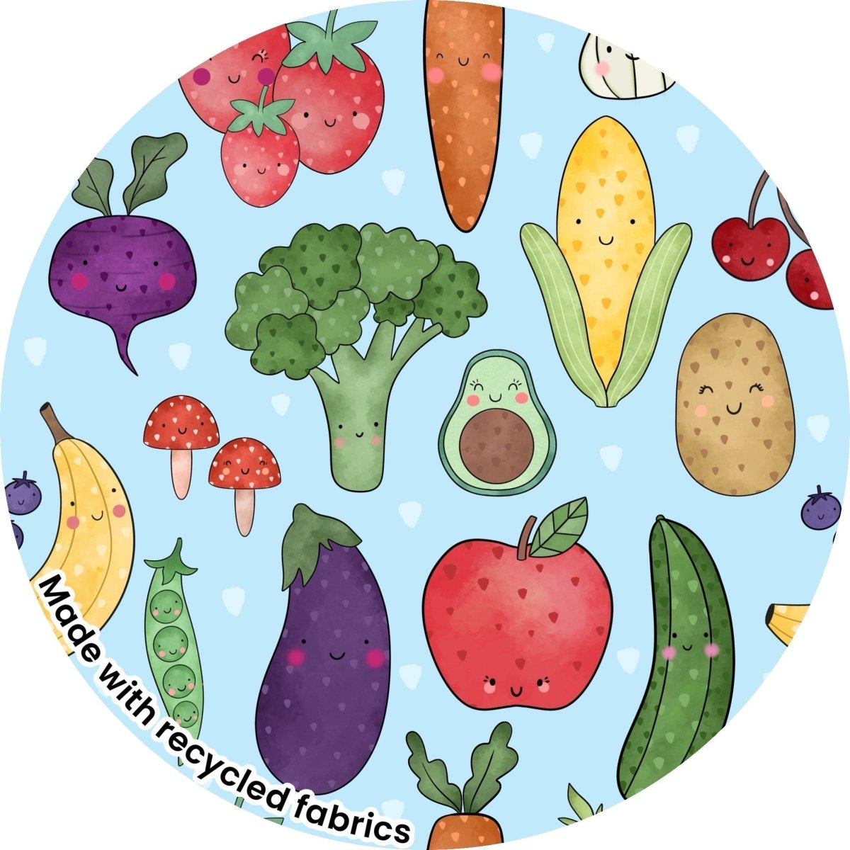 Texas Tushies Garden Friends Mini Wet Bag with Handle for Snacks and Diapers - 