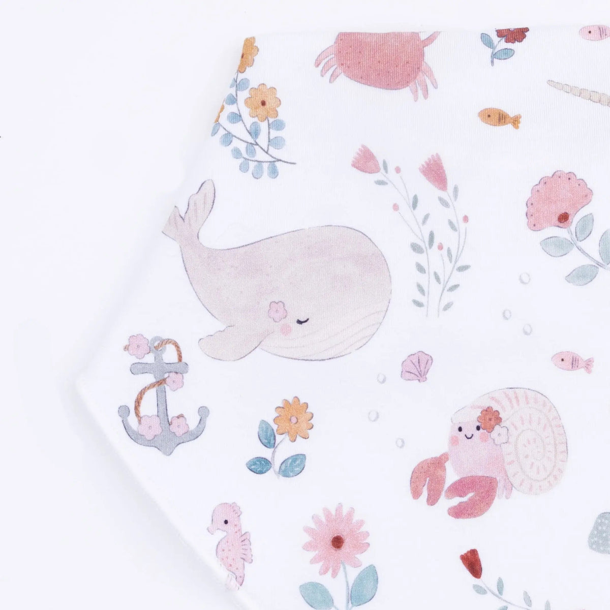 Angel Dear Garden Sea Creatures - Bandana Bib - 
