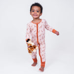 Gentle Giant Zipper One Piece Pajama - Sleeve, Baby & Toddler Clothing, Child, Nightwear, Pajamas | Everetts Place
