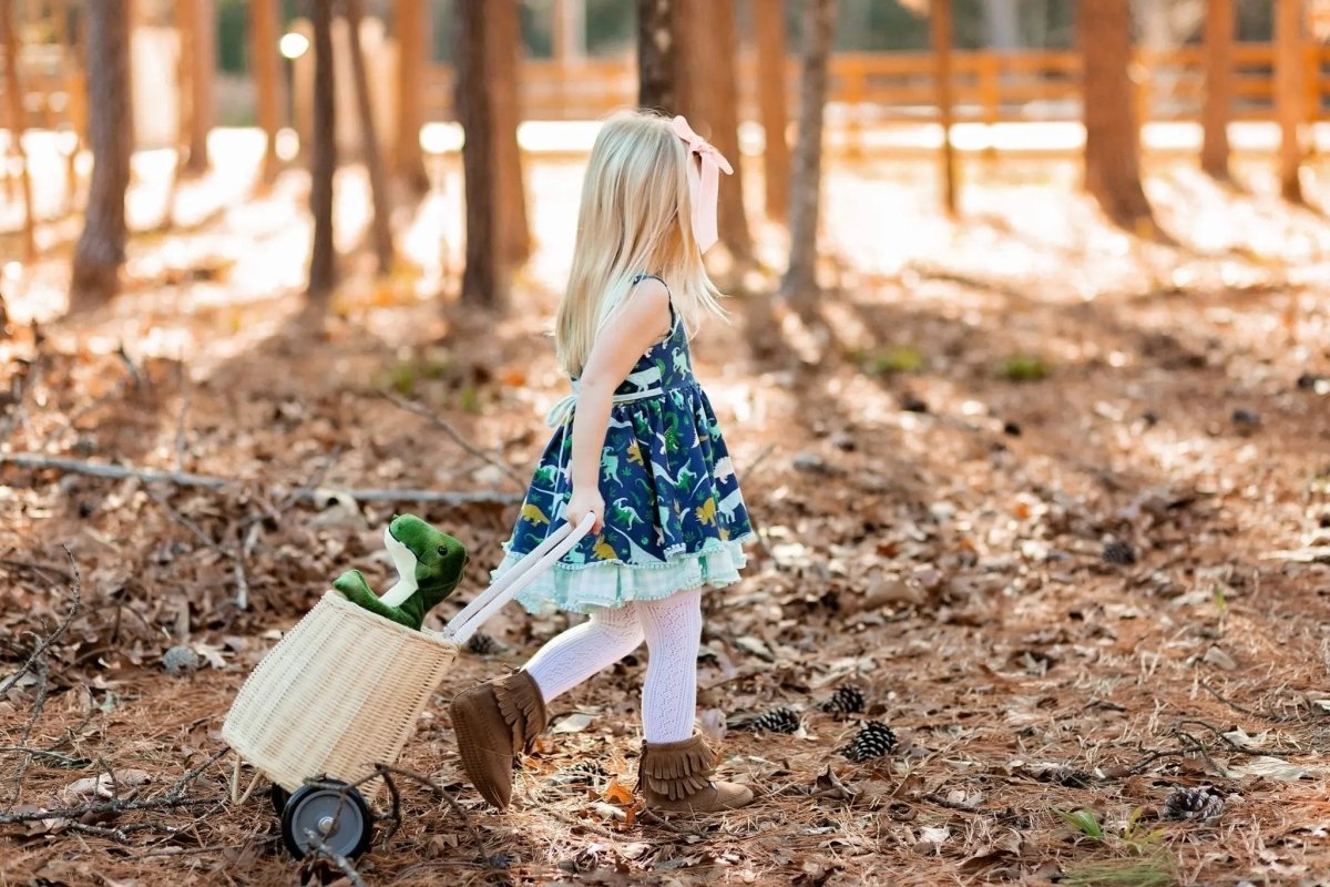 Little Love Bug Co. Genuine Leather The Cozy Boot with Warm Lining for Growing Children - 