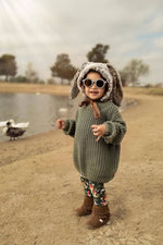 Little Love Bug Co. Genuine Leather The Cozy Boot with Warm Lining for Growing Children - 