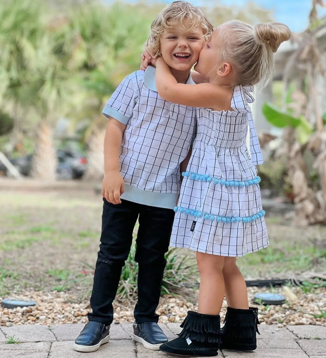 Little Love Bug Co. Genuine Leather The Cozy Boot with Warm Lining for Growing Children - 