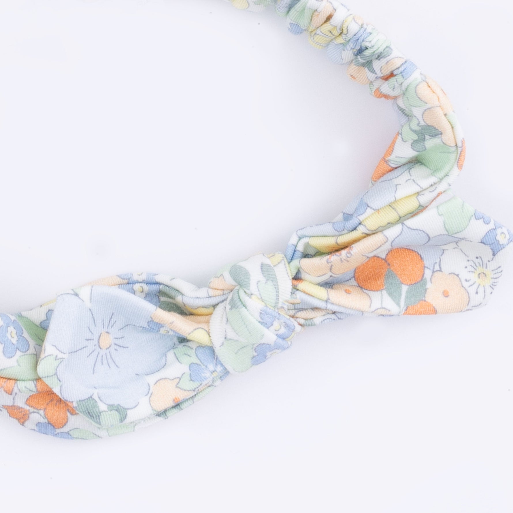 Angel Dear Georgia Floral - 2 Way Ruffle Back Zipper Footie & Headband SetEveretts Place