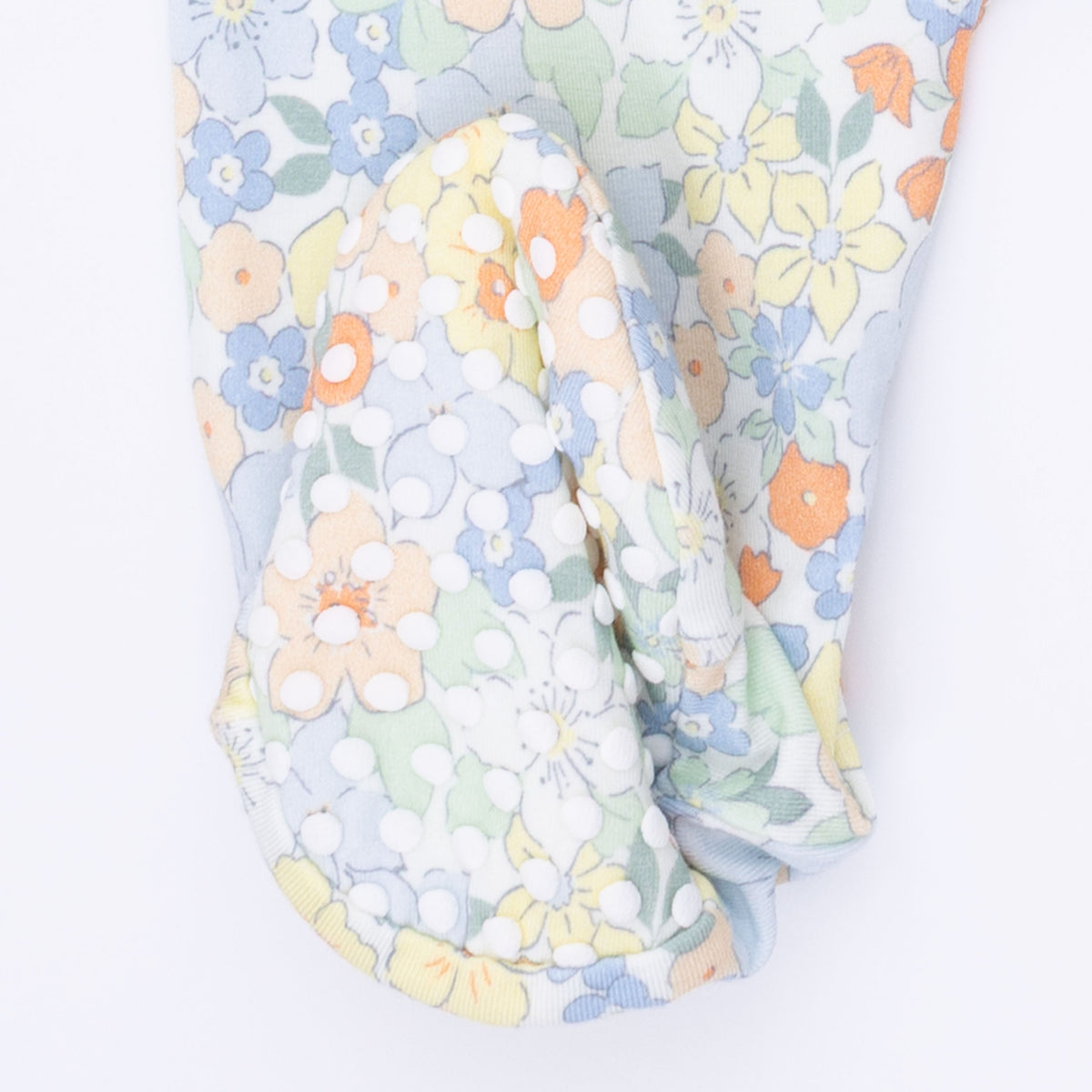 Angel Dear Georgia Floral - 2 Way Ruffle Back Zipper Footie & Headband SetEveretts Place