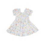 Angel Dear Georgia Floral - Smocked Twirly Dress and Bloomer - 