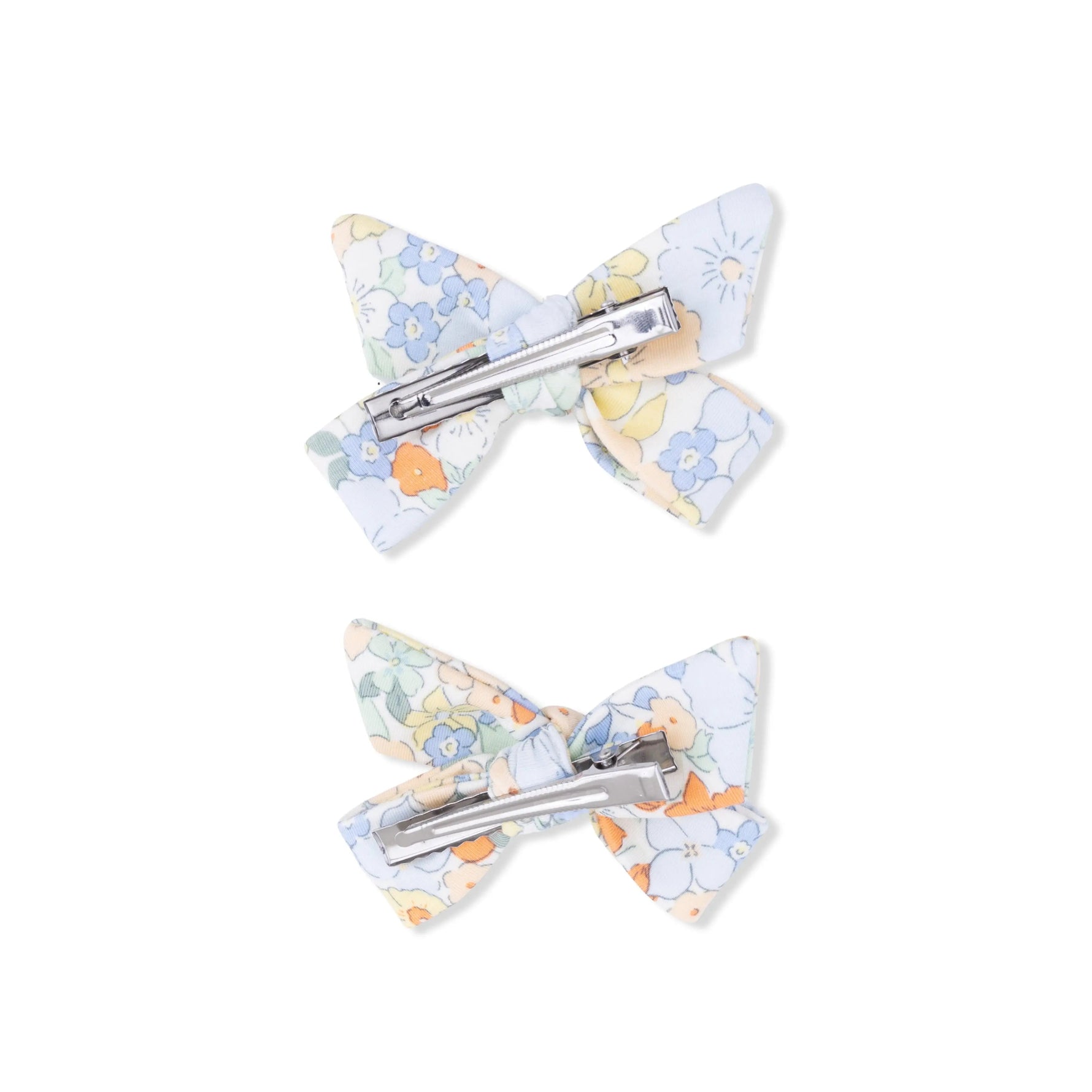 Angel Dear Georgia Floral - Tie Back Romper & 2 Pack Hair Bow Set - 