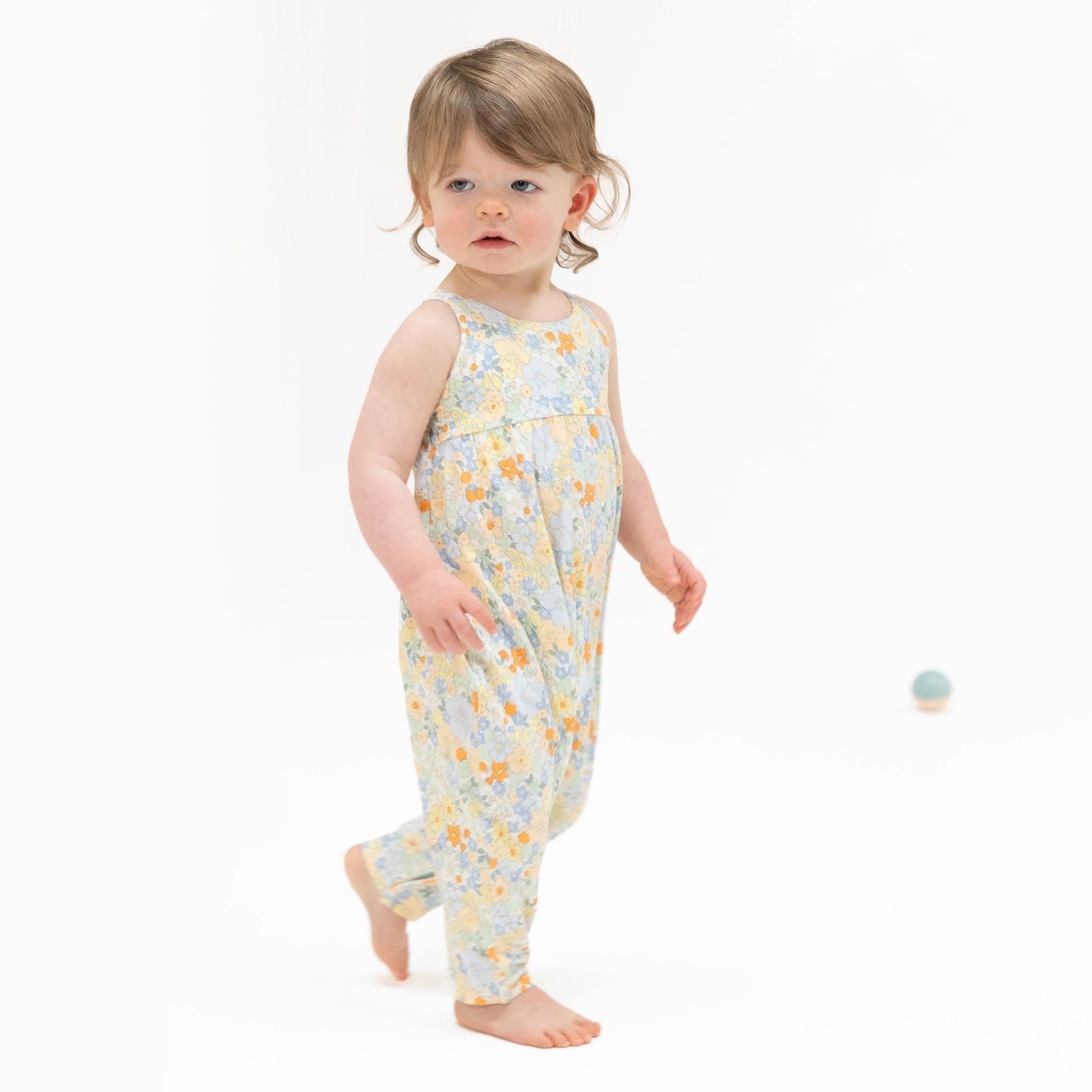 Georgia Floral - Tie Back Romper - Sleeve, Baby & Toddler Clothing, Textile, One-piece garment, Child | Everetts Place