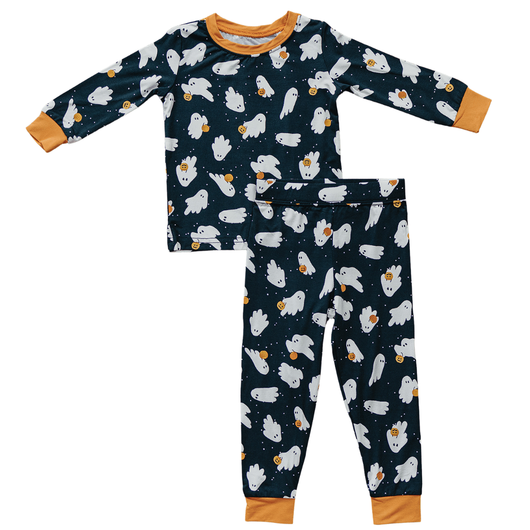 Mebie Baby Ghosts Bamboo Cozy Set for Kids Halloween Print Mebie Baby - 