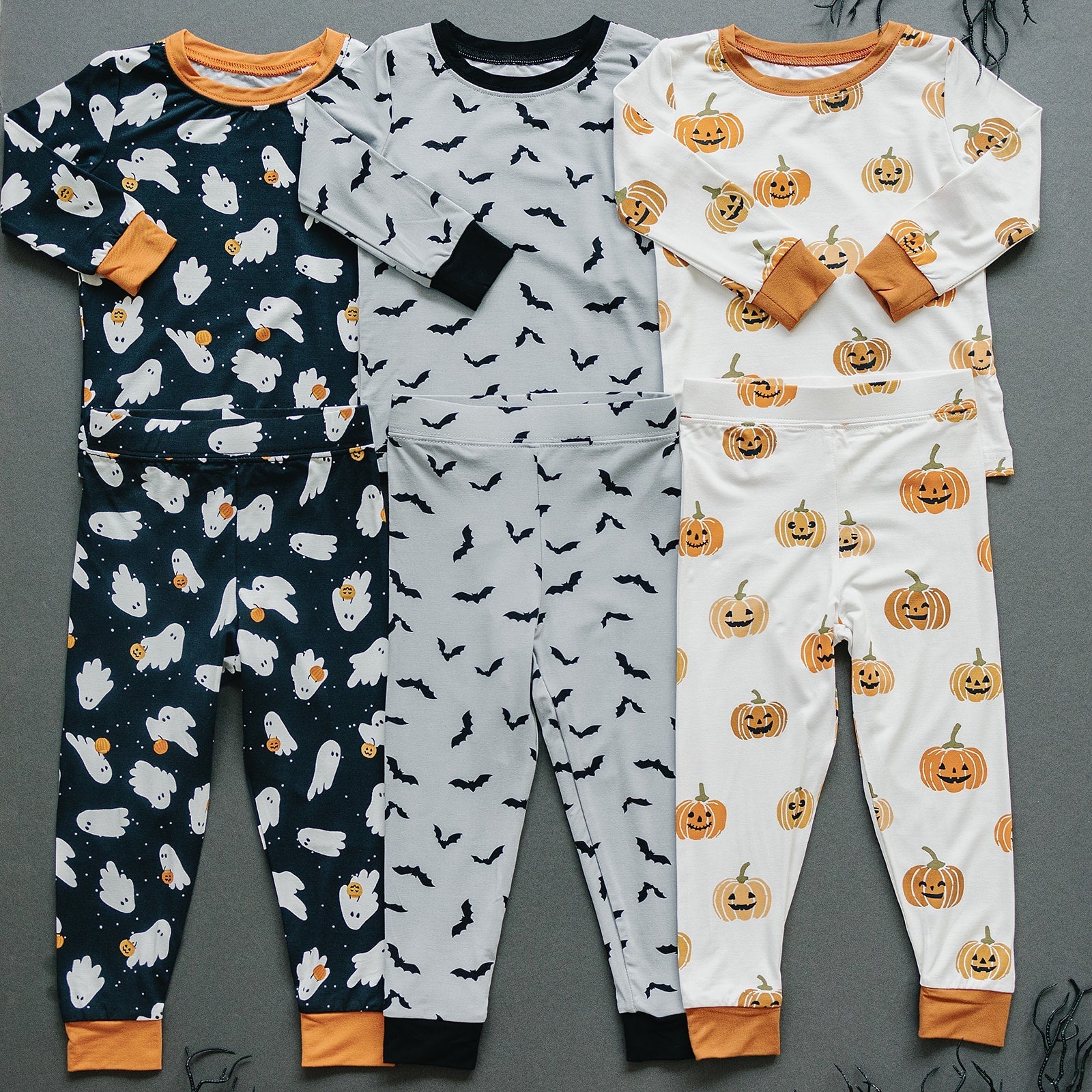 Mebie Baby Ghosts Bamboo Cozy Set for Kids Halloween Print Mebie Baby - 