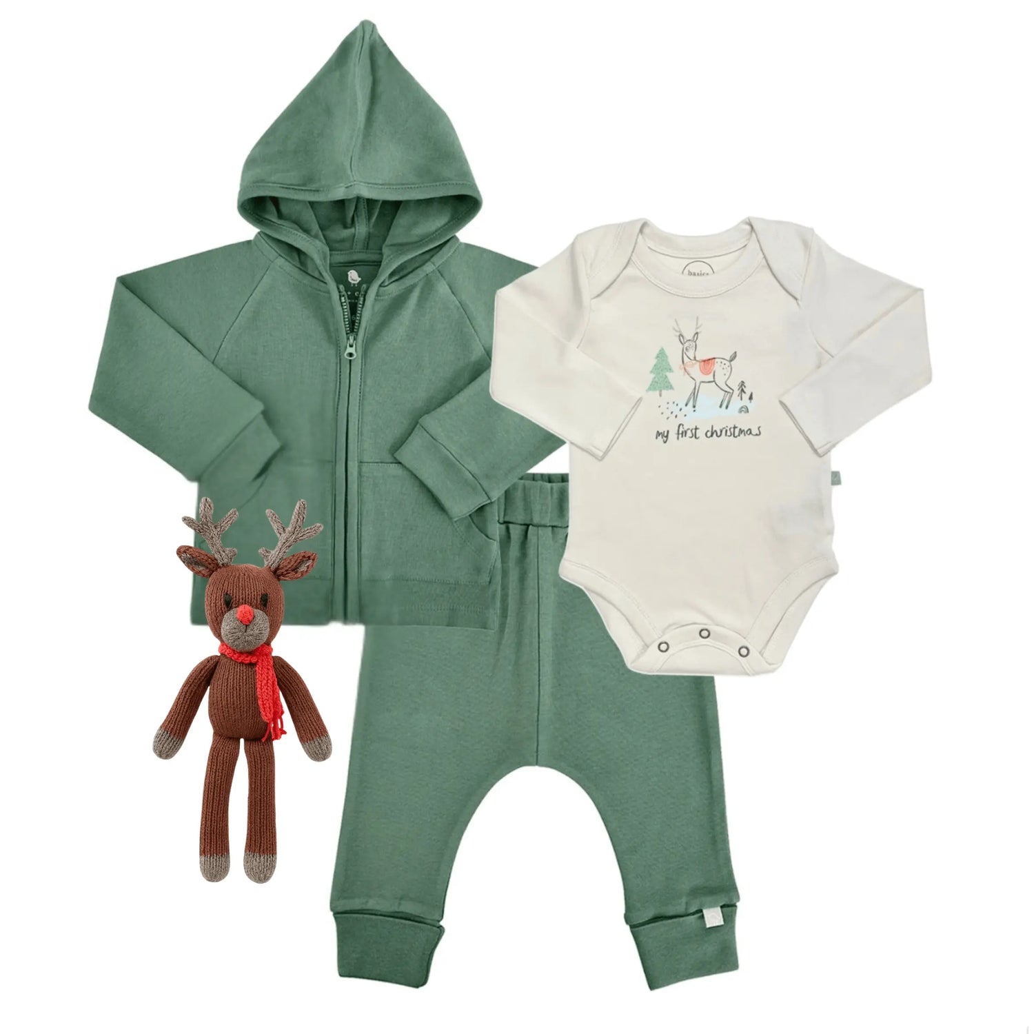 gift set | my first christmas deer 4pc - Everetts Place