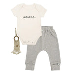 gift set | adored - White, Baby & Toddler Clothing, Infant bodysuit, Clothing, Top | Everetts Place