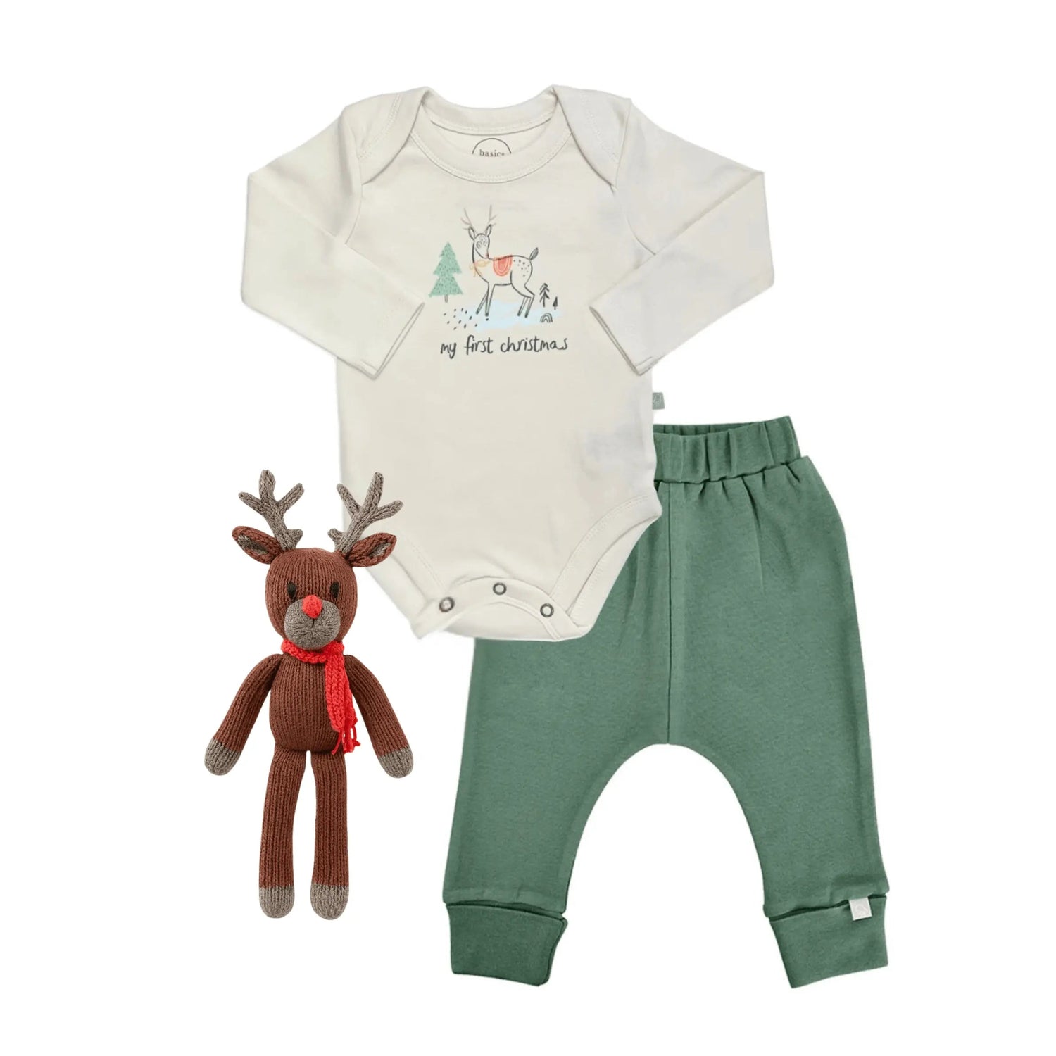 Finn + Emma gift set | my first christmas deer 3pc - 