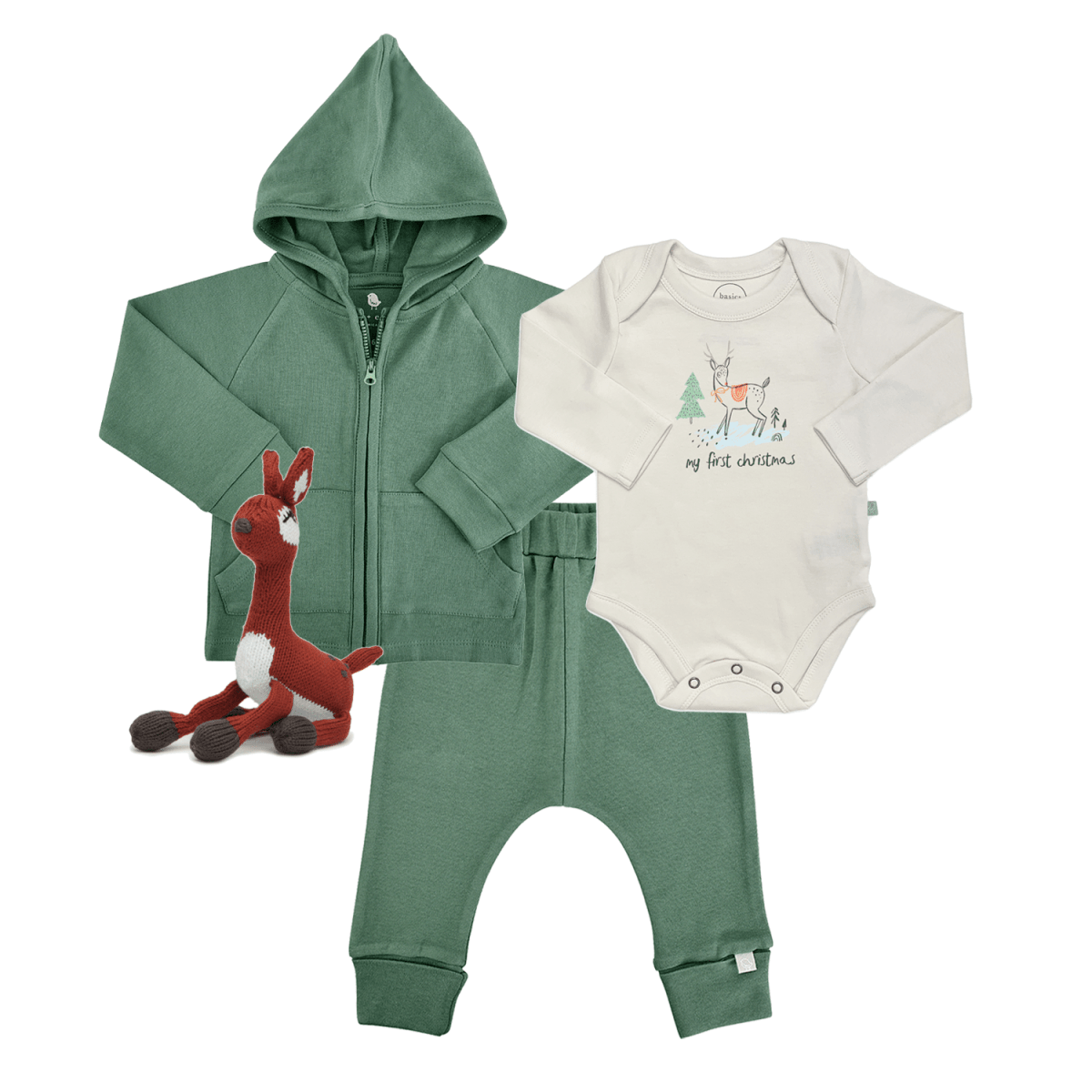 Finn + Emma gift set | my first christmas deer 4pc - 
