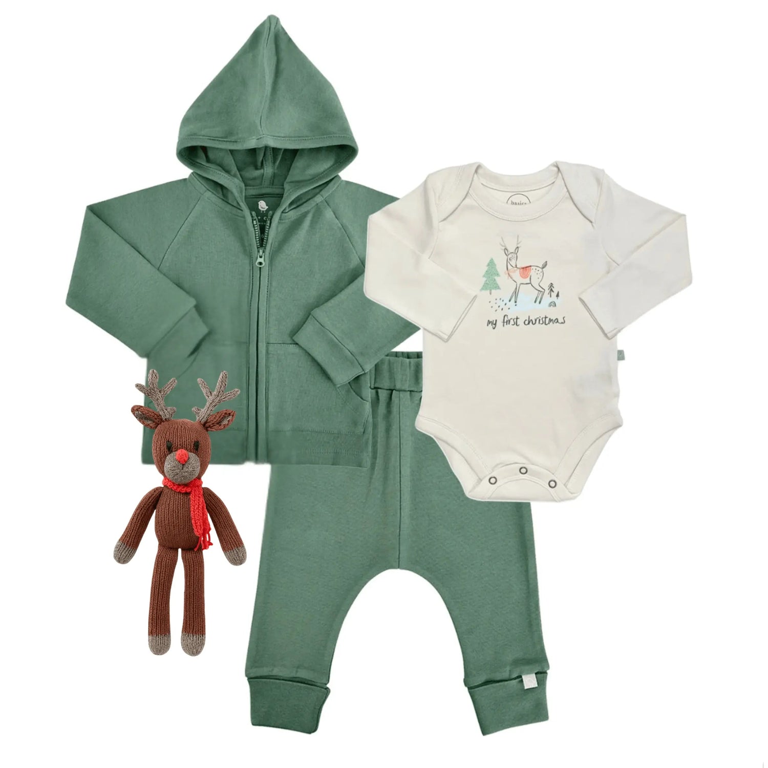 Finn + Emma gift set | my first christmas deer 4pc - 