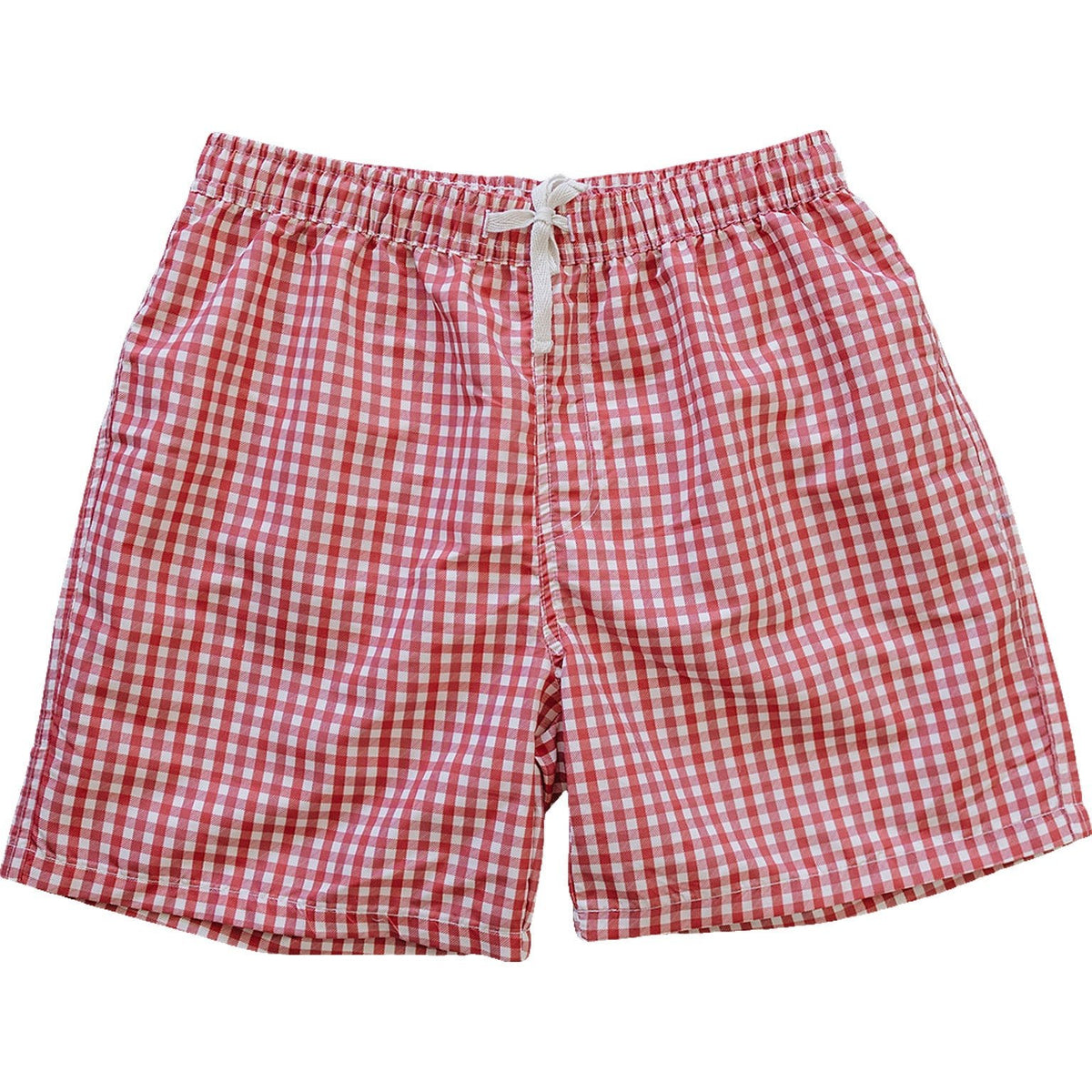 Mebie Baby Gingham Adult Men's Swim Shorts - 