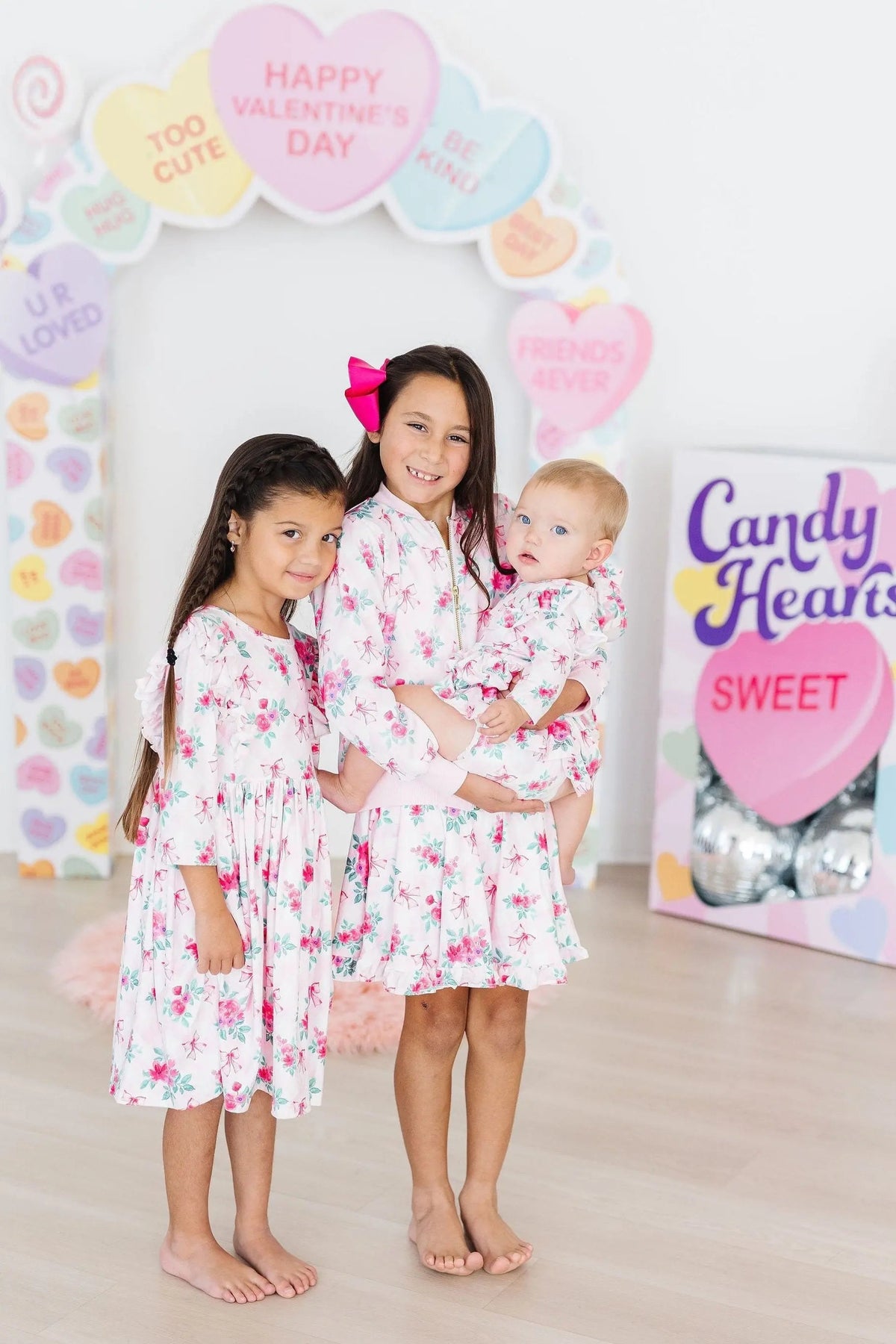 Mila & Rose ® Gingham Bows Ruffle Twirl Skort - 