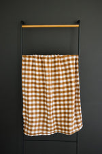 Mebie Baby Gingham Muslin Swaddle Blanket - 