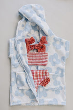 Mebie Baby Gingham Ruched Bikini Set - 