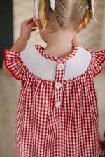Mebie Baby Gingham Strawberry DressEveretts Place