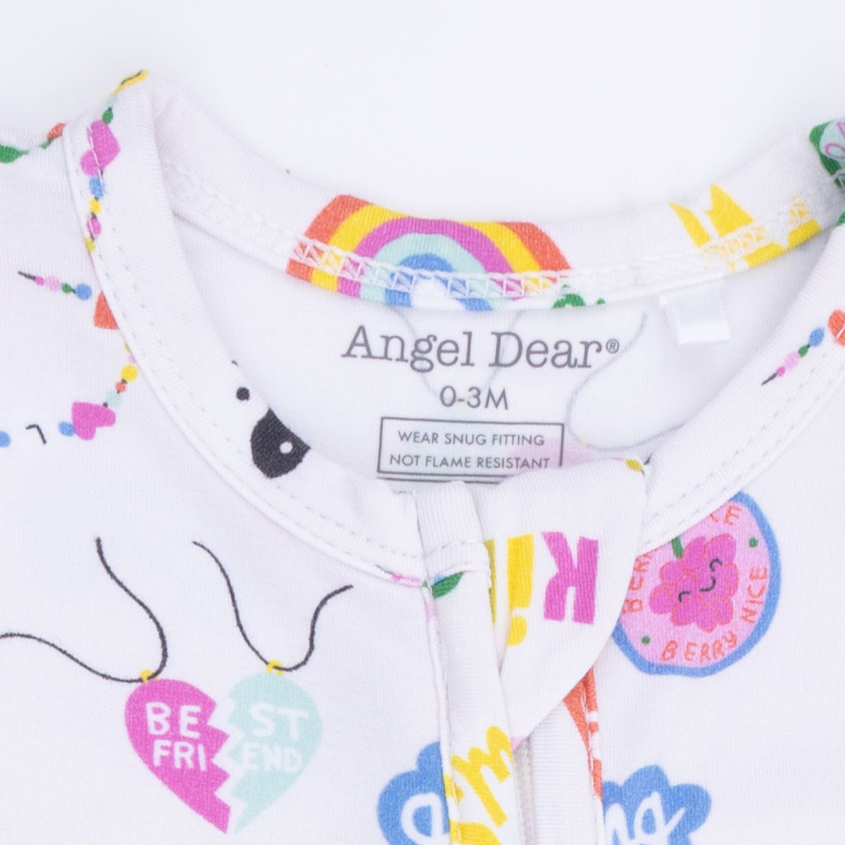 Angel Dear Girl Power - 2 Way Zipper FootieEveretts Place