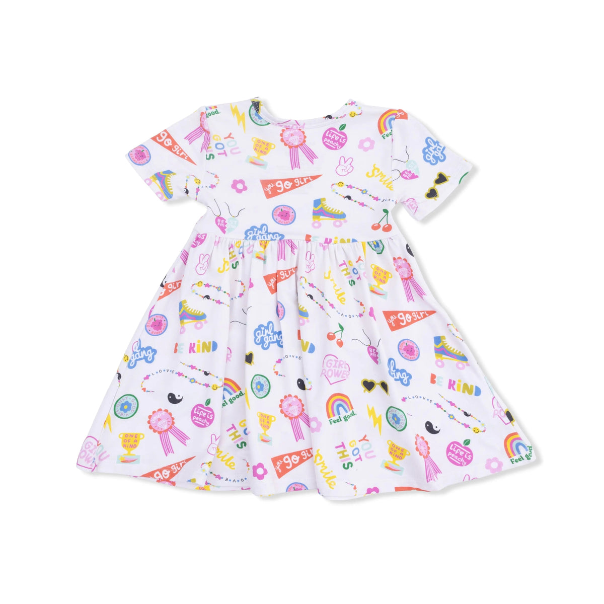 Angel Dear Girl Power - Twirly Dress with Cartwheel Short - 
