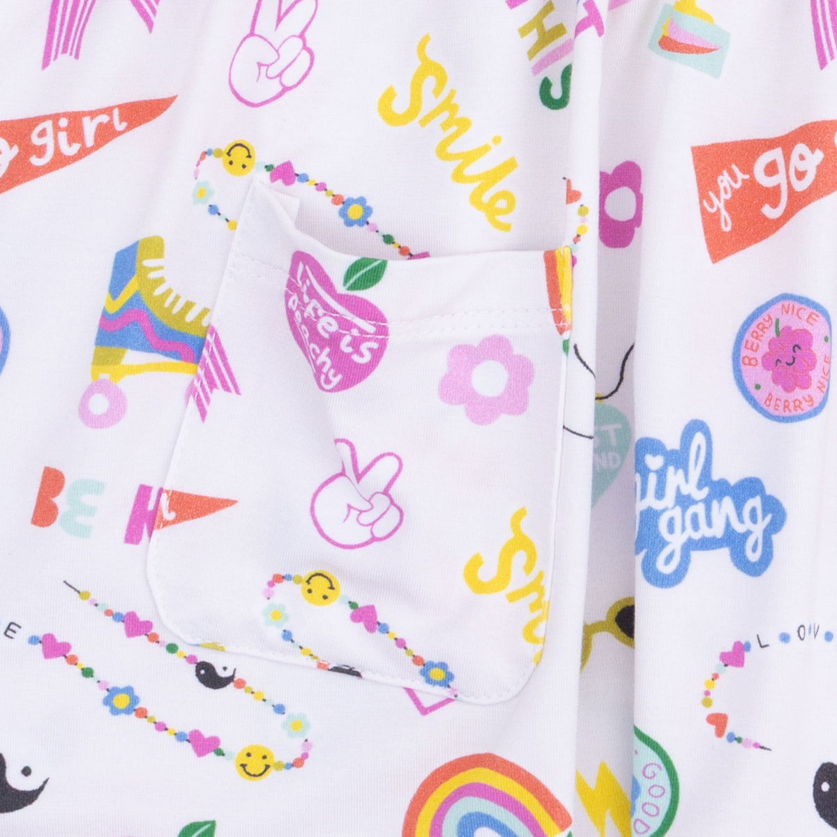 Angel Dear Girl Power - Twirly Dress with Cartwheel ShortEveretts Place