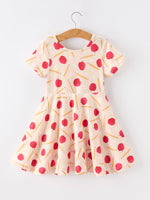 Rylee Faith Designs Girls Back To School Apple Pencil Twirl DressEveretts Place