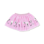 Angel Dear Girls Golf Tutu Skirt With Sparkly Sequin Balls And Clubs - Everetts Place Boutique - 