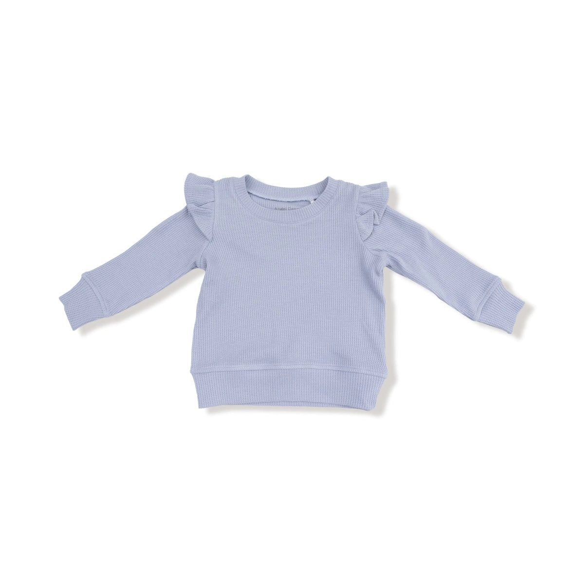 Angel Dear Girls Outfit - Ruffle Shoulder Shirt And Flare Pant Set Outfit - Everetts Place Boutique - 