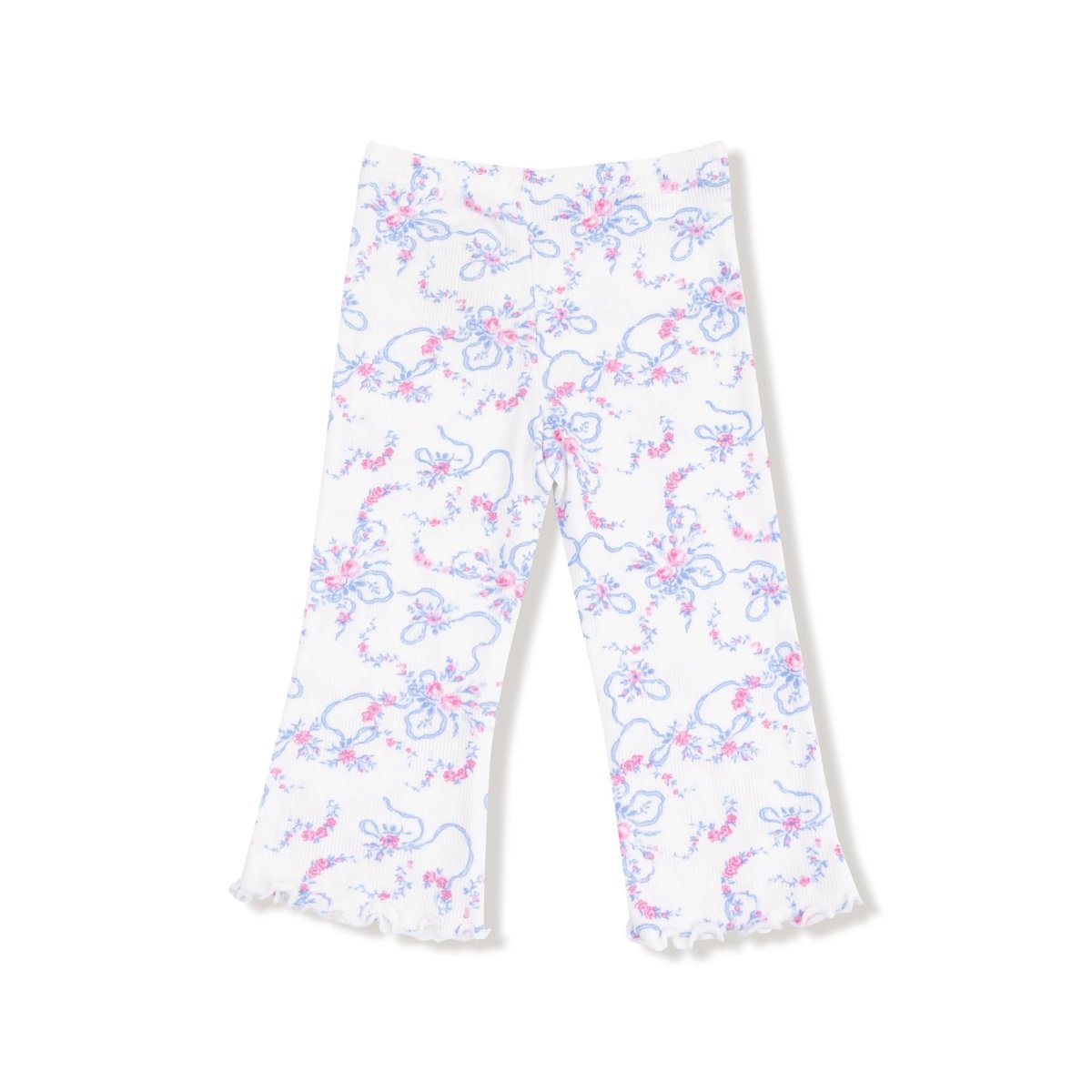 Angel Dear Girls Outfit - Ruffle Shoulder Shirt And Flare Pant Set Outfit - Everetts Place Boutique - 