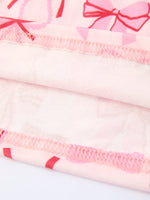 Rylee Faith Designs Girls' Valentine's Day Heart Bow Embroidered Dress - 