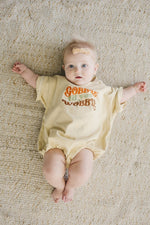 Little Joy Co. Gobble Til You Wobble T-Shirt Romper - 