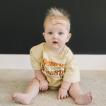 Little Joy Co. Gobble Til You Wobble T-Shirt Romper - 