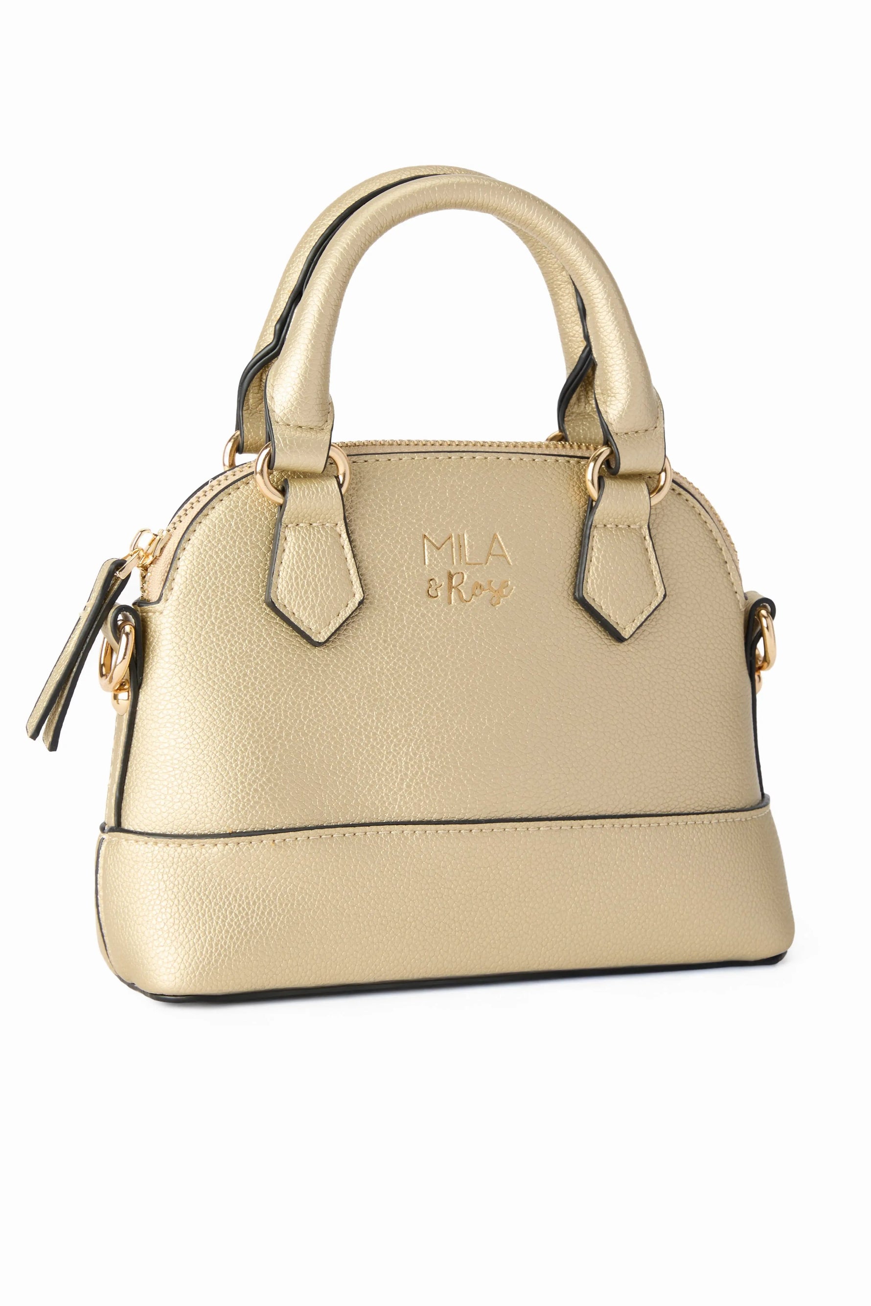 SALE Gold Metallic Girl's Crossbody Purse - Bag, Luggage & bags, Shoulder Bag, Handbag, Leather | Everetts Place