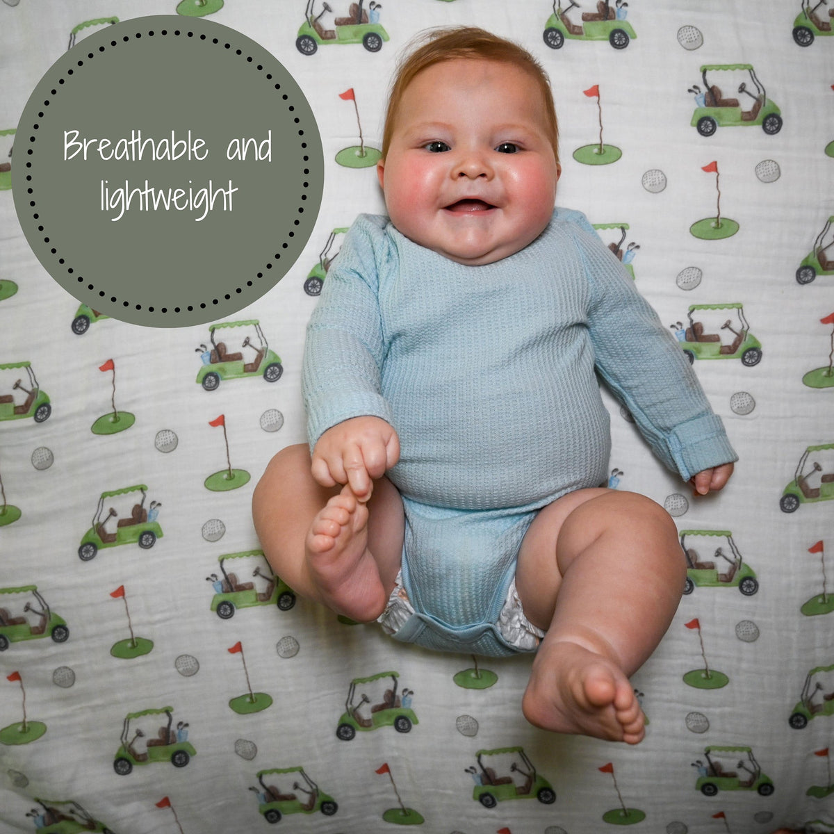 LollyBanks Golf A Round Swaddle BlanketEveretts Place