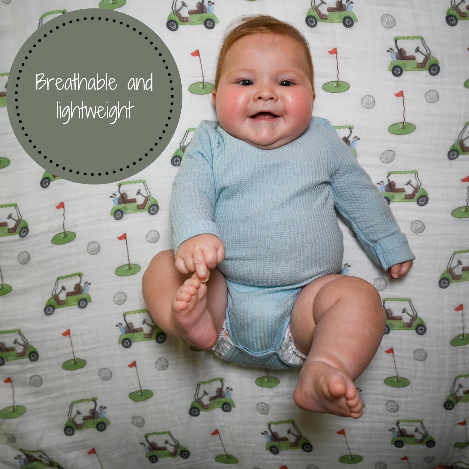 LollyBanks Golf A Round Swaddle BlanketEveretts Place