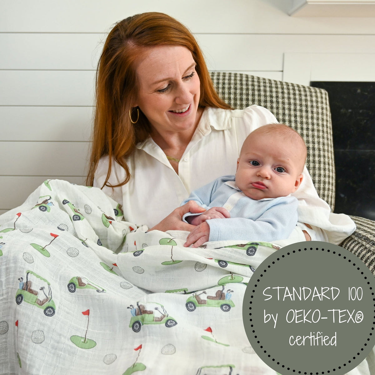 LollyBanks Golf A Round Swaddle BlanketEveretts Place