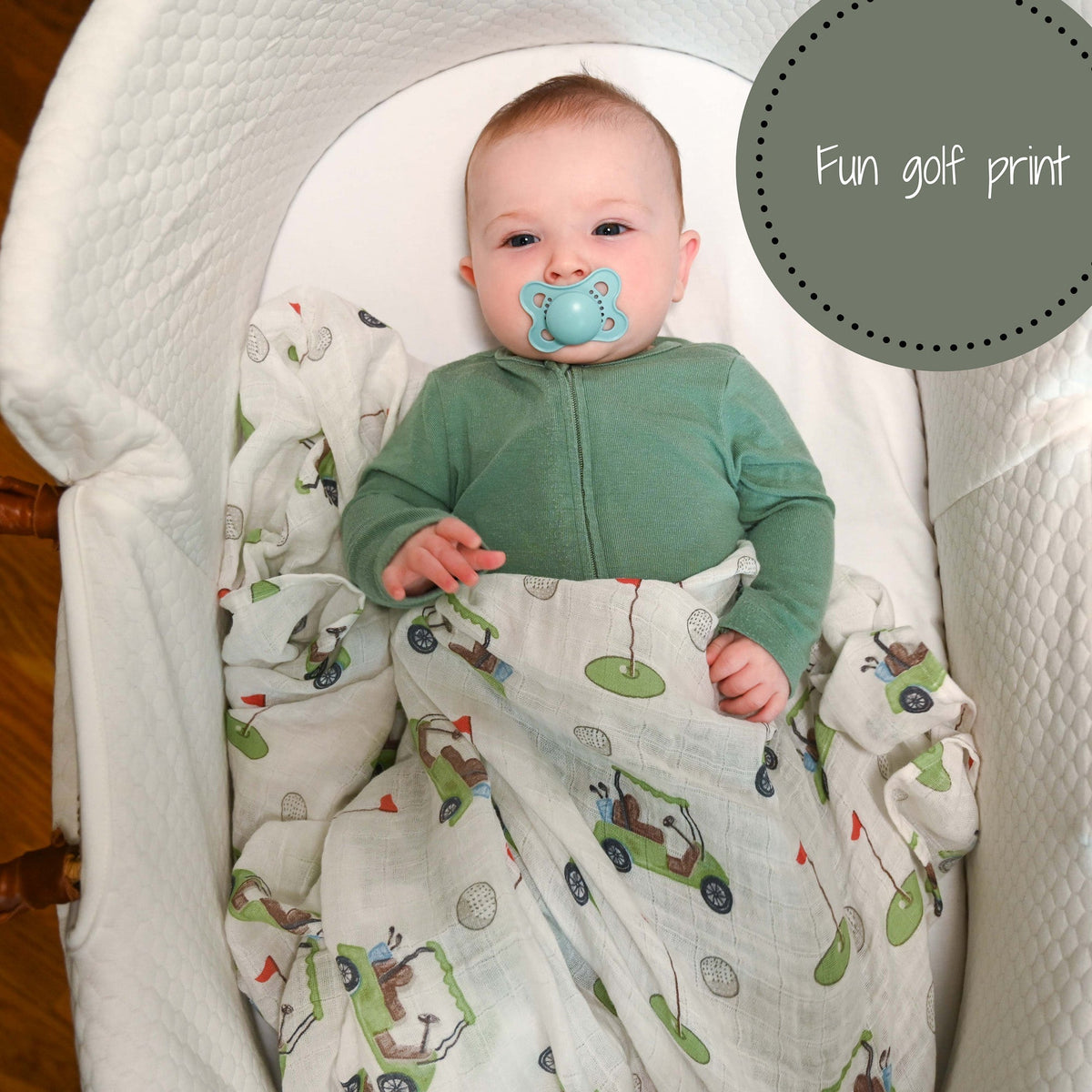 LollyBanks Golf A Round Swaddle BlanketEveretts Place