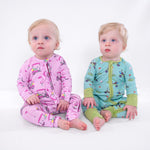 LollyBanks Golf A Round Zipper One Piece Pajama