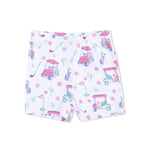 Angel Dear Golf Carts and Flowers - Loungewear Short Set - 