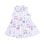 Angel Dear Golf Carts and Flowers - Polo Tennis Dress - 