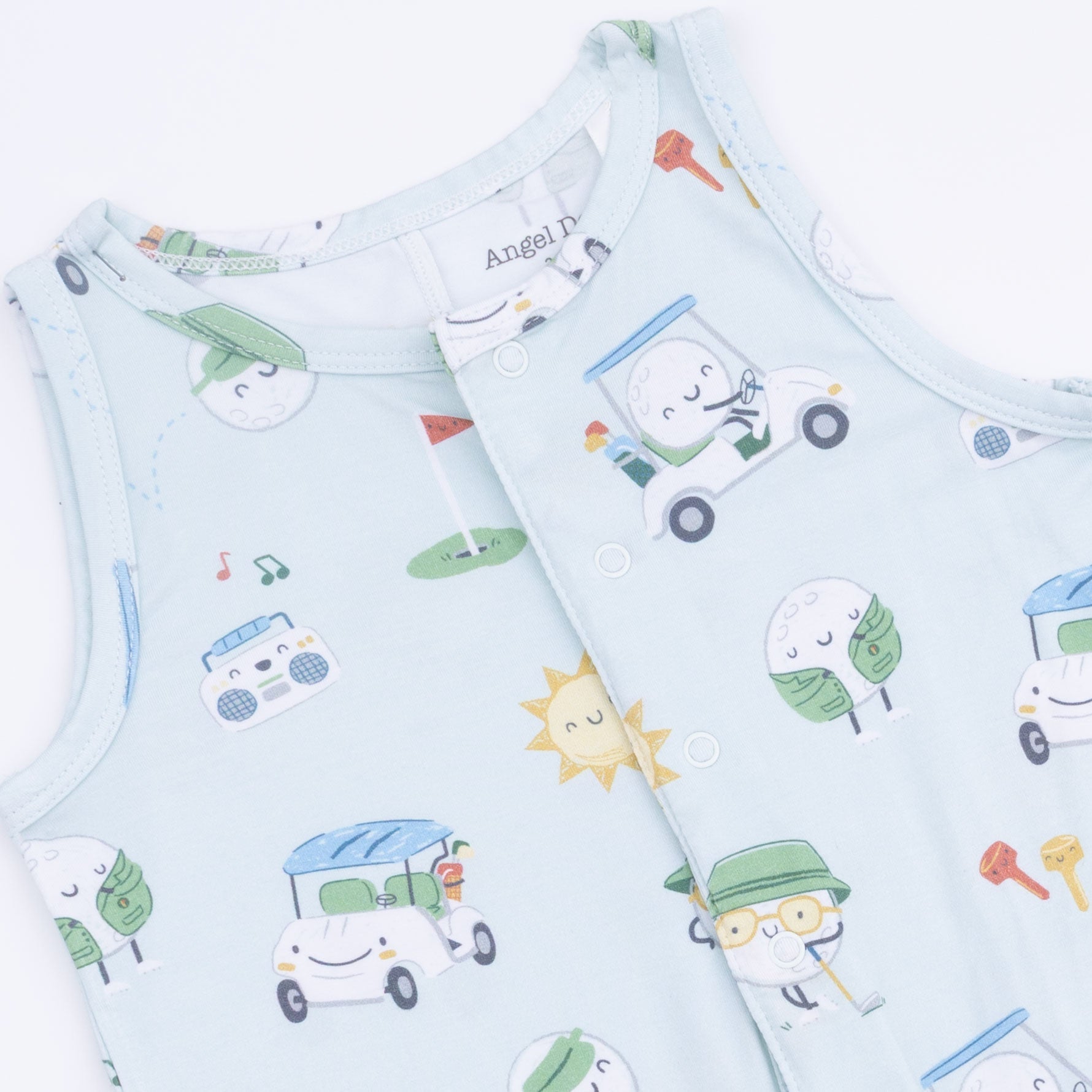 Angel Dear Golf Pros - Sleeveless Shortie Romper - 
