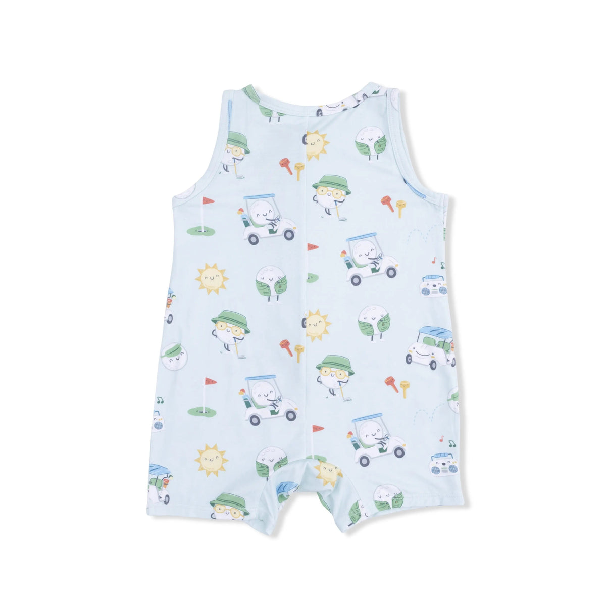 Angel Dear Golf Pros - Sleeveless Shortie Romper - 