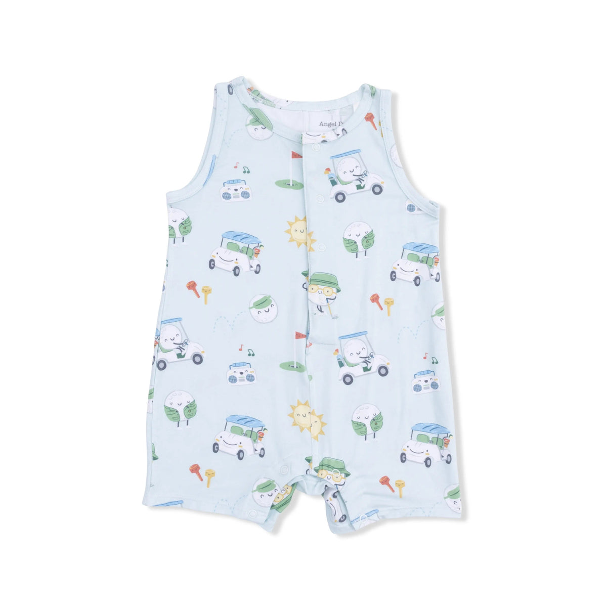 Angel Dear Golf Pros - Sleeveless Shortie Romper - 