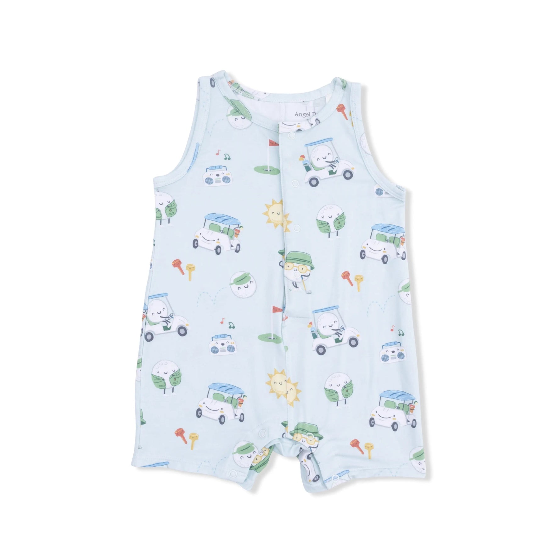 Angel Dear Golf Pros - Sleeveless Shortie Romper - 