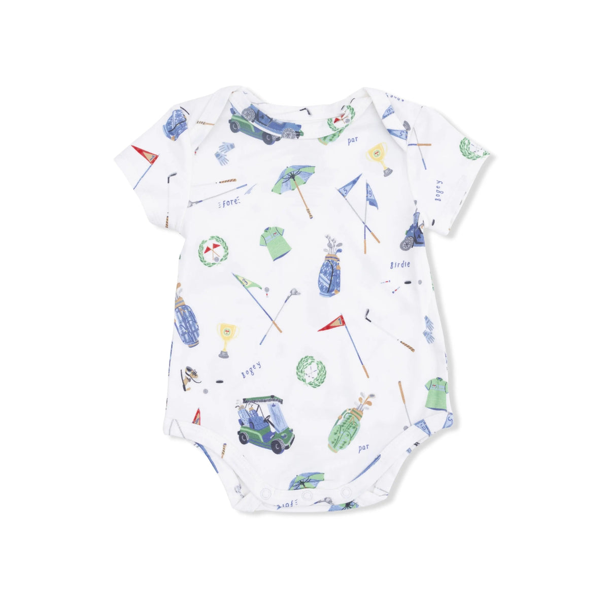 Golf Things - Short Sleeve Bodysuit - Sleeve, Baby & Toddler Clothing, White, Infant bodysuit, Active Shirt | Everetts Place