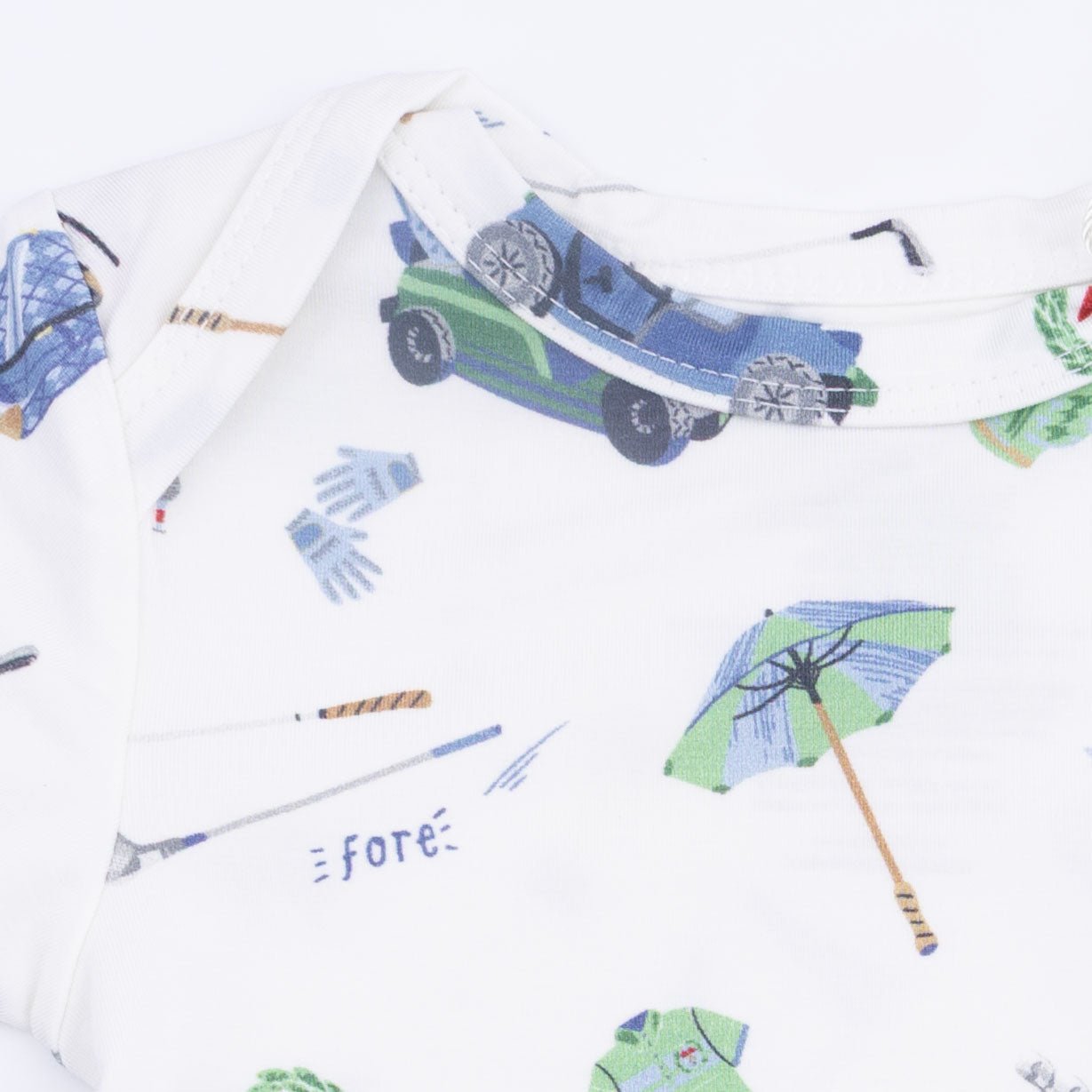 Angel Dear Golf Things - Short Sleeve Bodysuit - 