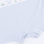 Angel Dear Golf Trellis Blue - Short Playsuit - 