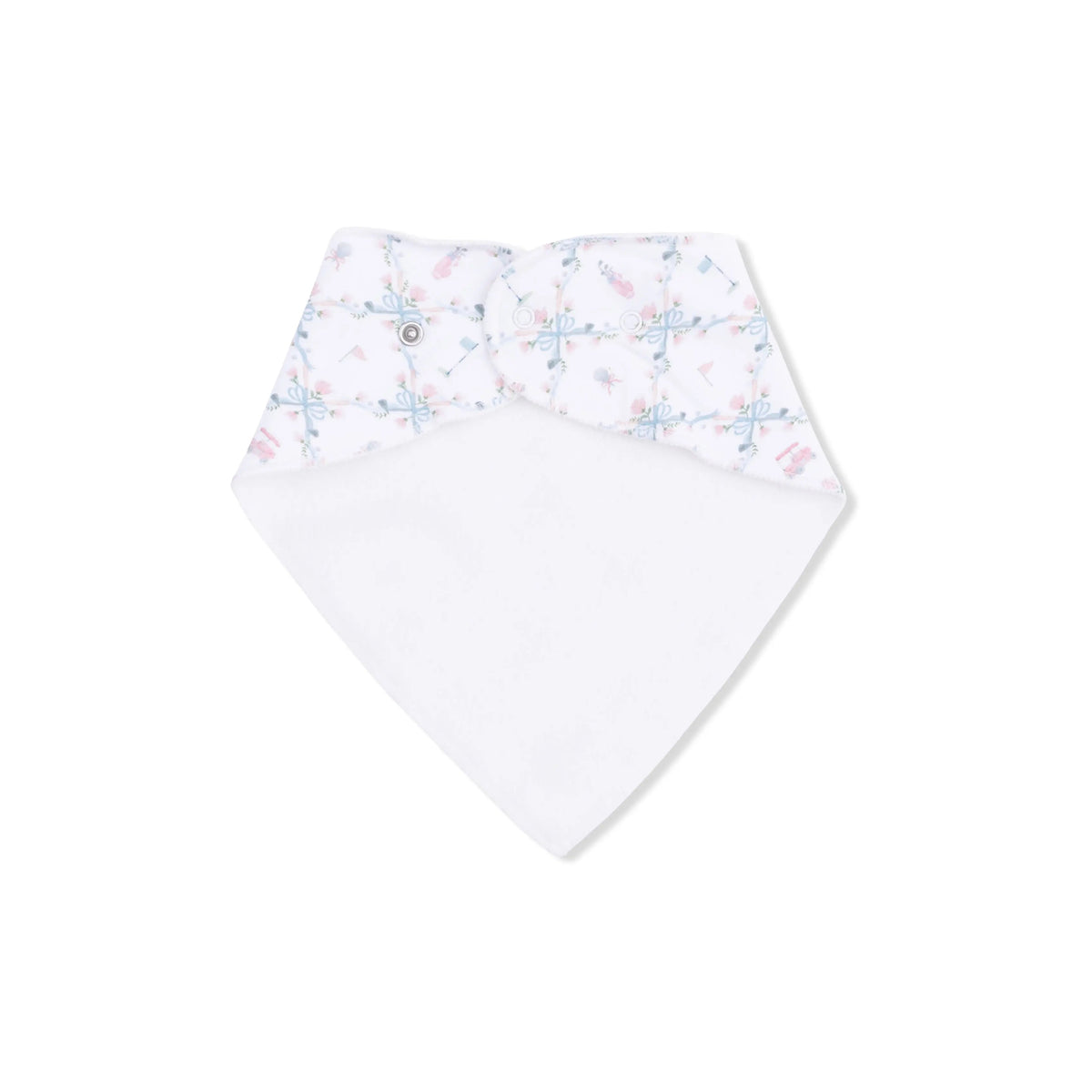 Angel Dear Golf Trellis Pink - Bandana Bib - 