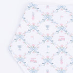 Angel Dear Golf Trellis Pink - Bandana Bib - 